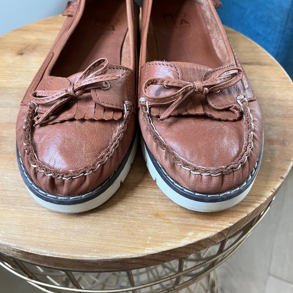 Moda In Pelle Esmee Tan Leather Size 39 - Picture 4 of 11